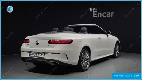 MERCEDES E-CLASS E450 4MATIC CABRIOLET