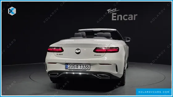 MERCEDES E-CLASS E450 4MATIC CABRIOLET