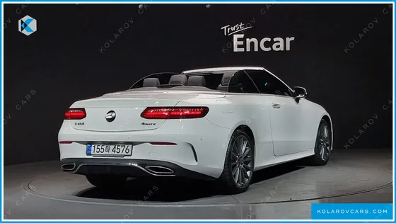 MERCEDES E-CLASS E450 4MATIC CABRIOLET