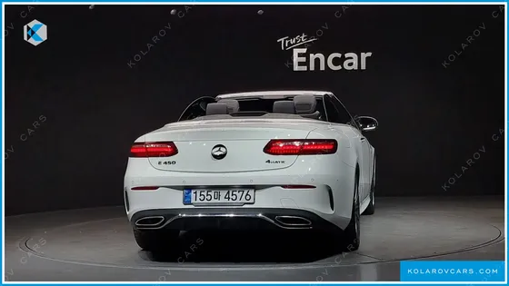 MERCEDES E-CLASS E450 4MATIC CABRIOLET