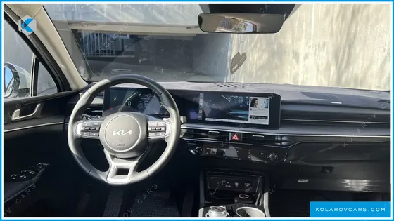 KIA K5 Регистриран.