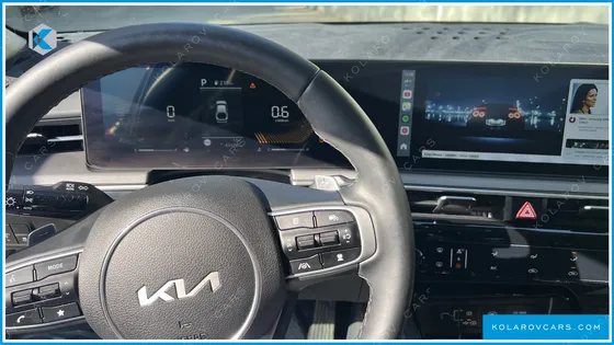 KIA K5 Регистриран.