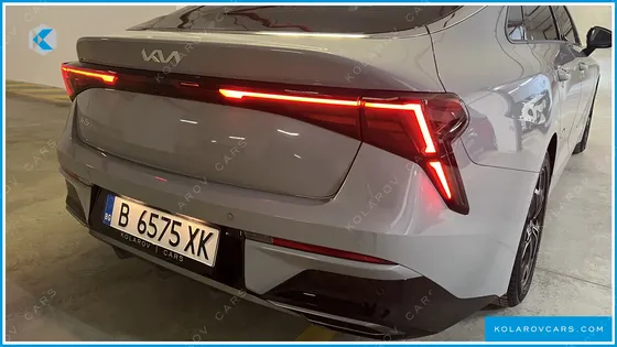 KIA K5 Регистриран.