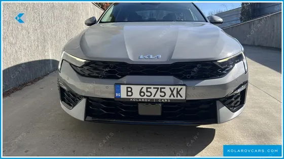 KIA K5 Регистриран.