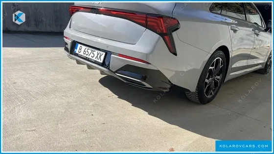 KIA K5 Регистриран.
