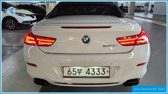 BMW 6 SERIES 650I CONVERTIBLE