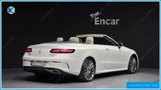 MERCEDES E-CLASS E450 4MATIC CABRIOLET