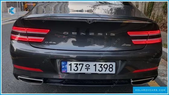 GENESIS G80 GASOLINE 3.5 TURBO AWD