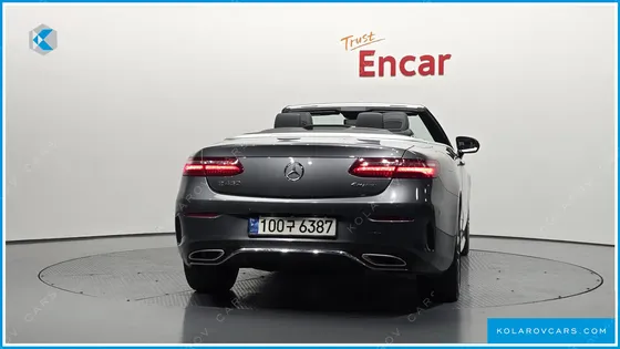 MERCEDES E-CLASS E450 4MATIC CABRIOLET