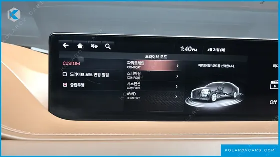GENESIS G80 GASOLINE 3.5 TURBO AWD