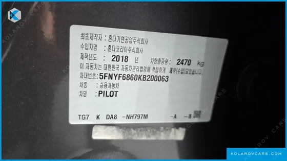 HONDA PILOT 3.5