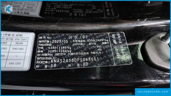 KIA K9 3.8 GDI AWD