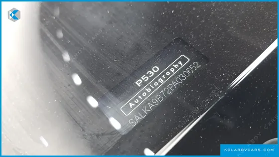 LAND ROVER RANGE ROVER P530 AUTOBIOGRAPHY