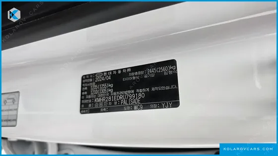 HYUNDAI PALISADE GASOLINE 3.8 4WD