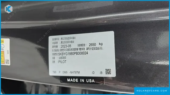 HONDA PILOT 3.5 ELITE