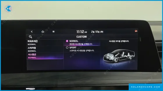 KIA K8 3.5 GASOLINE 2WD