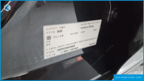 TESLA MODEL Y LONG RANGE AWD