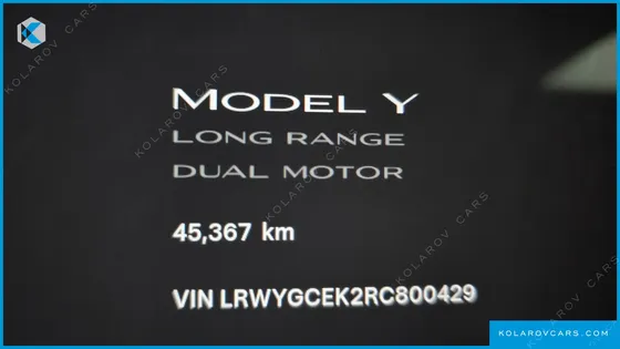 TESLA MODEL Y LONG RANGE AWD