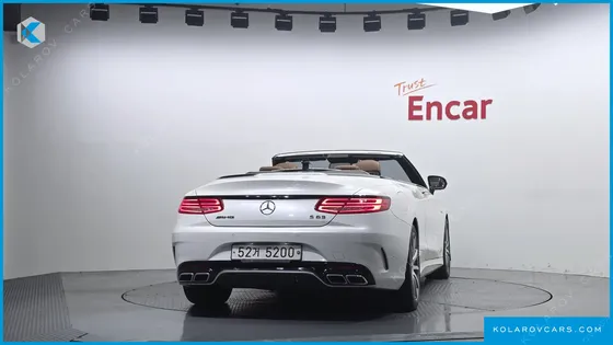 MERCEDES S-CLASS S63 AMG 4MATIC CABRIOLET