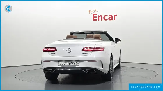 MERCEDES E-CLASS E450 4MATIC CABRIOLET