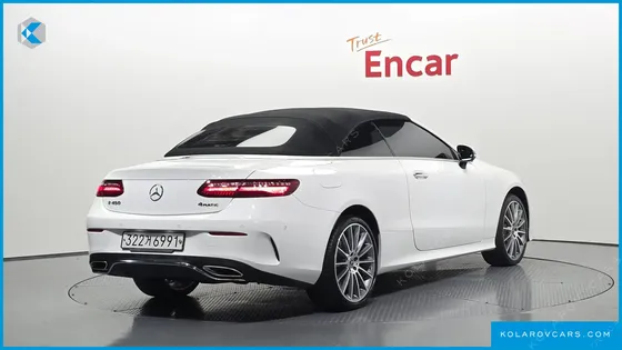MERCEDES E-CLASS E450 4MATIC CABRIOLET