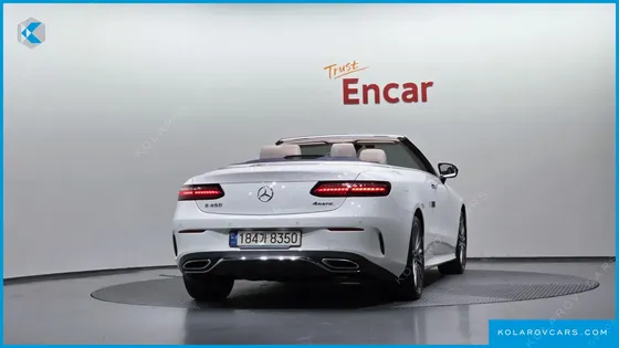 MERCEDES E-CLASS E450 4MATIC CABRIOLET