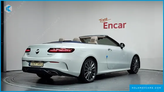 MERCEDES E-CLASS E450 4MATIC CABRIOLET
