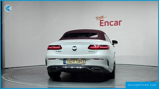 MERCEDES E-CLASS E450 4MATIC CABRIOLET