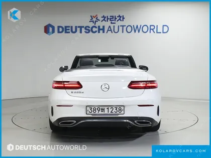 MERCEDES E-CLASS E220D CABRIOLET