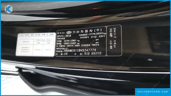 KIA CARNIVAL GASOLINE 9-SEATER HI-LIMOUSINE