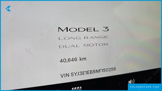 TESLA MODEL 3 LONG RANGE AWD