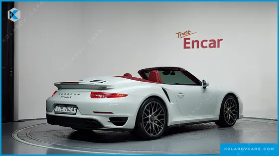 PORSCHE 911 TURBO S CABRIOLET