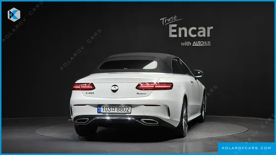 MERCEDES E-CLASS E450 4MATIC CABRIOLET