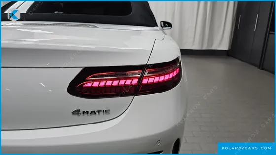 MERCEDES E-CLASS E450 4MATIC CABRIOLET