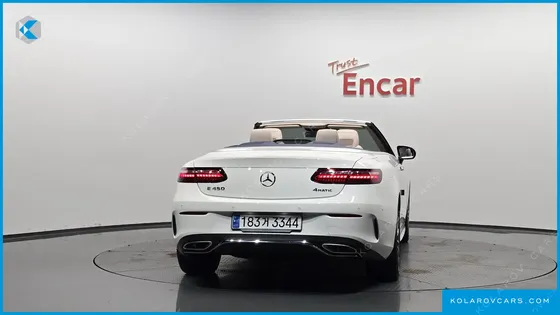 MERCEDES E-CLASS E450 4MATIC CABRIOLET