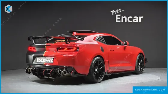 CHEVROLET (GM DAEWOO) CAMARO SS 6.2 V8 VOLCANO RED