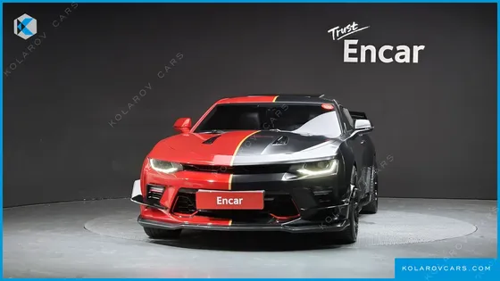 CHEVROLET (GM DAEWOO) CAMARO SS 6.2 V8 VOLCANO RED