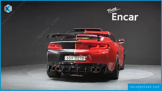 CHEVROLET (GM DAEWOO) CAMARO SS 6.2 V8 VOLCANO RED