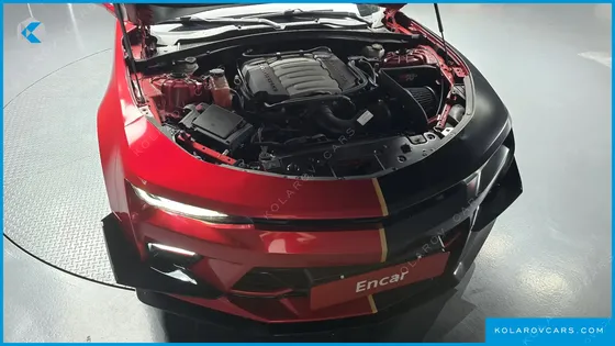 CHEVROLET (GM DAEWOO) CAMARO SS 6.2 V8 VOLCANO RED