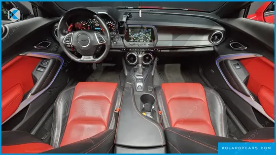 CHEVROLET (GM DAEWOO) CAMARO SS 6.2 V8 VOLCANO RED