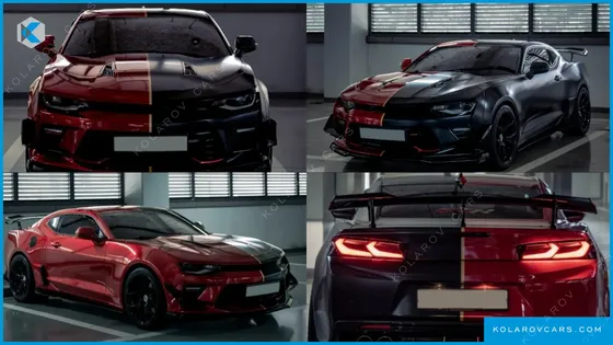 CHEVROLET (GM DAEWOO) CAMARO SS 6.2 V8 VOLCANO RED