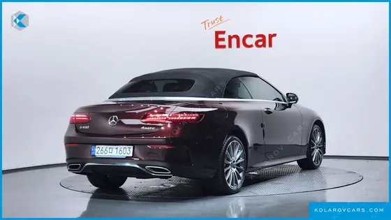 MERCEDES E-CLASS E450 4MATIC CABRIOLET