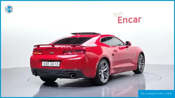 CHEVROLET (GM DAEWOO) CAMARO SS 6.2 V8 VOLCANO RED