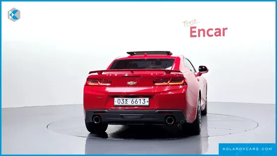 CHEVROLET (GM DAEWOO) CAMARO SS 6.2 V8 VOLCANO RED