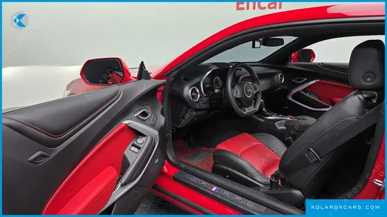 CHEVROLET (GM DAEWOO) CAMARO SS 6.2 V8 VOLCANO RED
