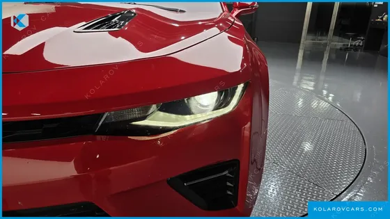 CHEVROLET (GM DAEWOO) CAMARO SS 6.2 V8 VOLCANO RED