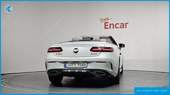 MERCEDES E-CLASS E450 4MATIC CABRIOLET