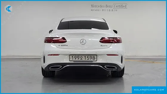 MERCEDES E-CLASS E300D 4MATIC COUPE