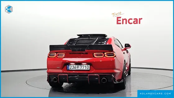 CHEVROLET (GM DAEWOO) CAMARO SS 6.2 V8 VOLCANO RED