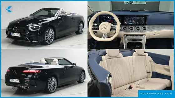 MERCEDES E-CLASS E450 4MATIC CABRIOLET
